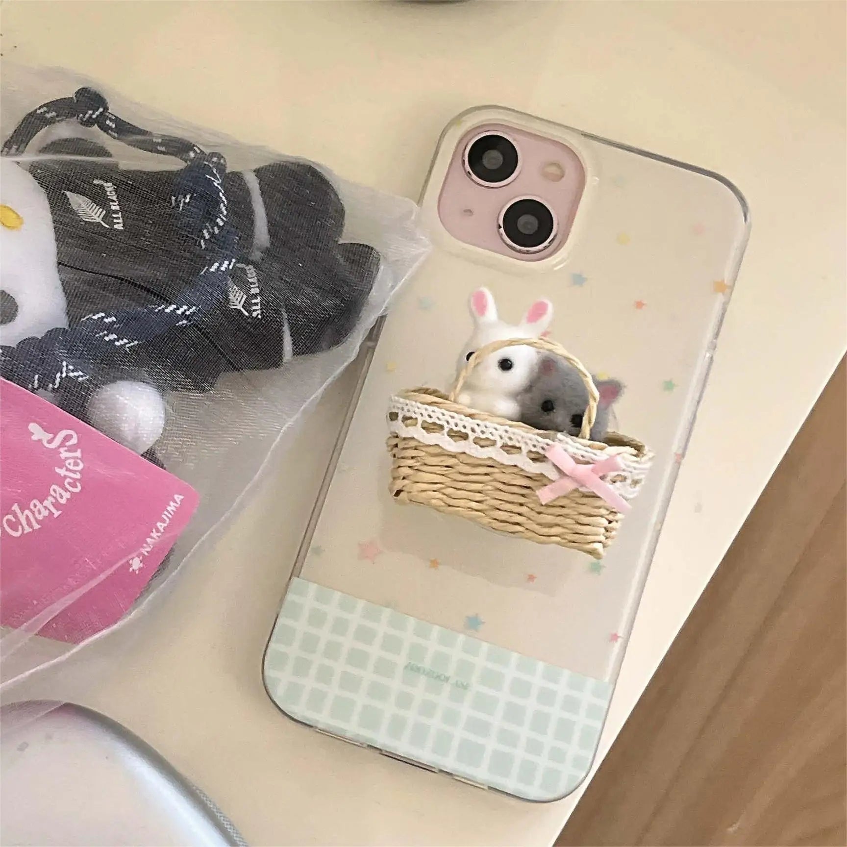 Cozy Basket Cottage - iPhone Case